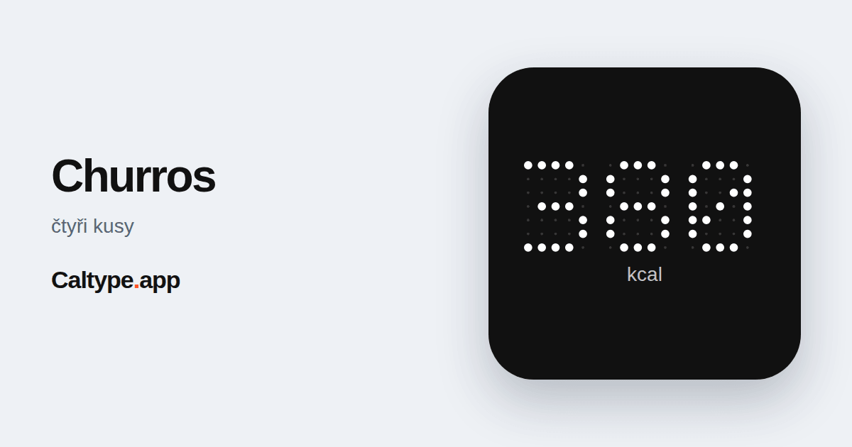 Sdílet: Churros