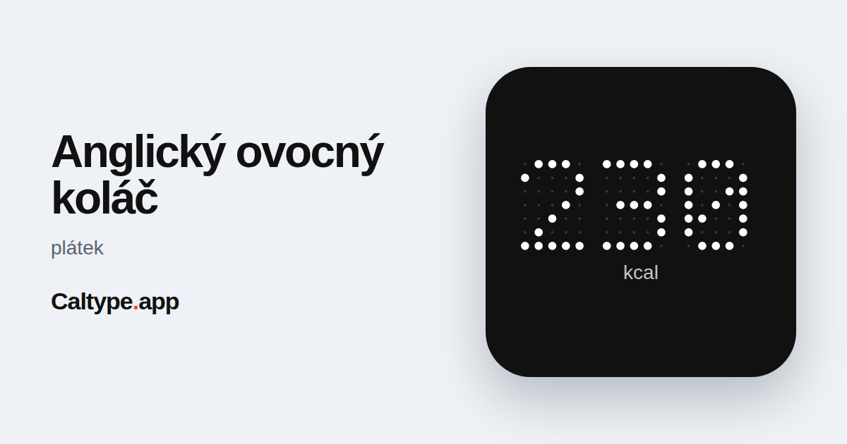 Sdílet: Anglický ovocný koláč