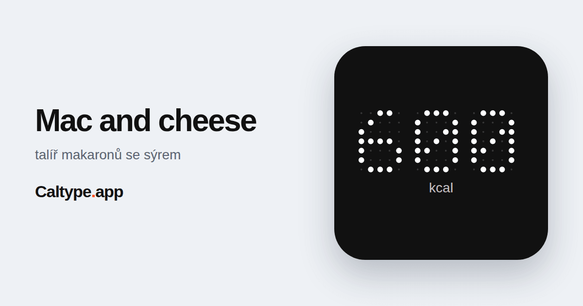 Sdílet: Mac and cheese