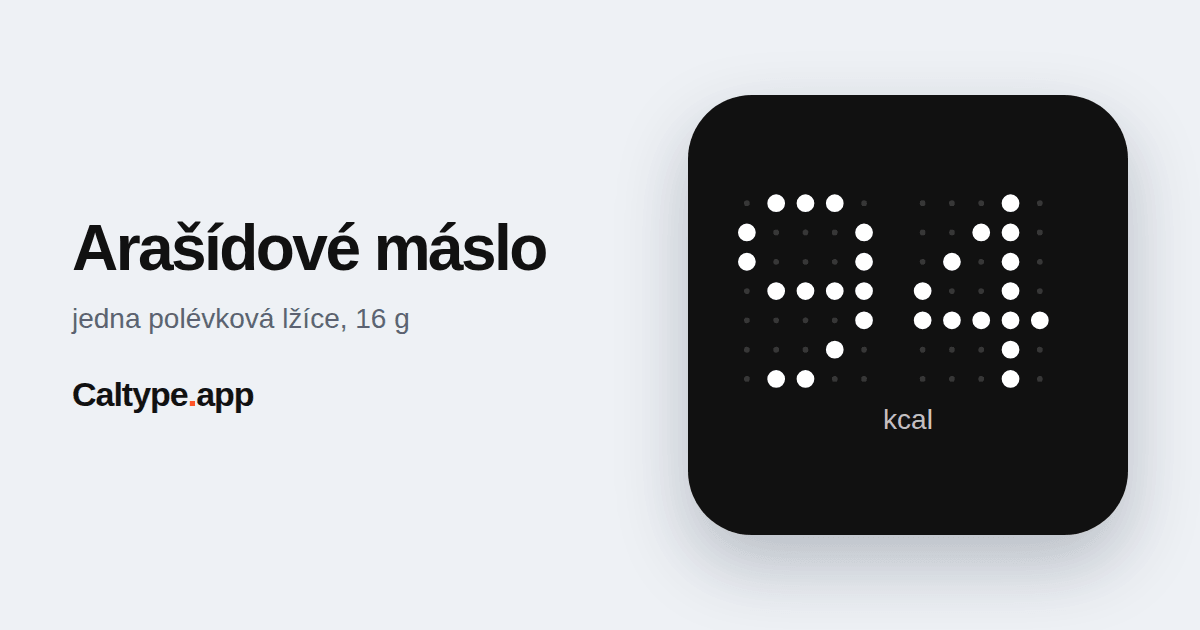 Sdílet: Arašídové máslo