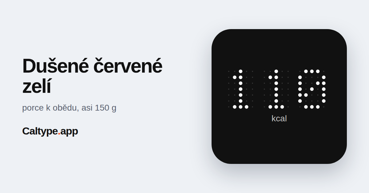 Sdílet: Dušené červené zelí