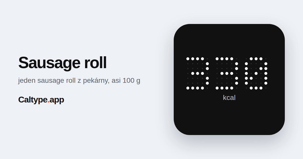 Sdílet: Sausage roll