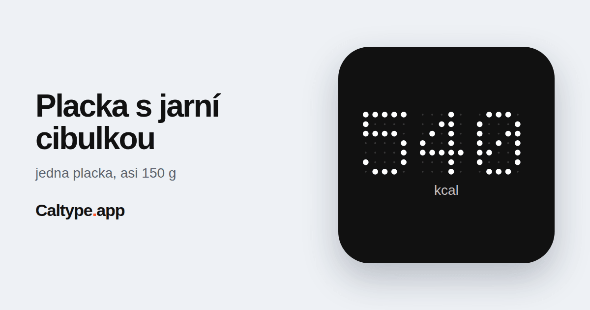 Sdílet: Placka s jarní cibulkou