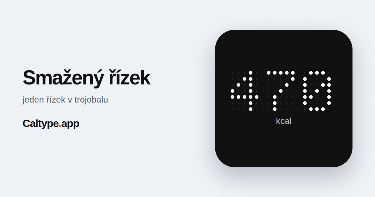 Sdílet: Smažený řízek