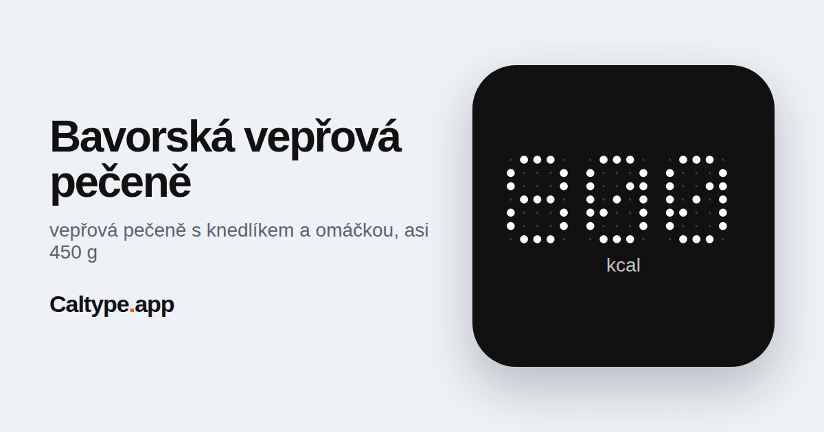 Sdílet: Bavorská vepřová pečeně