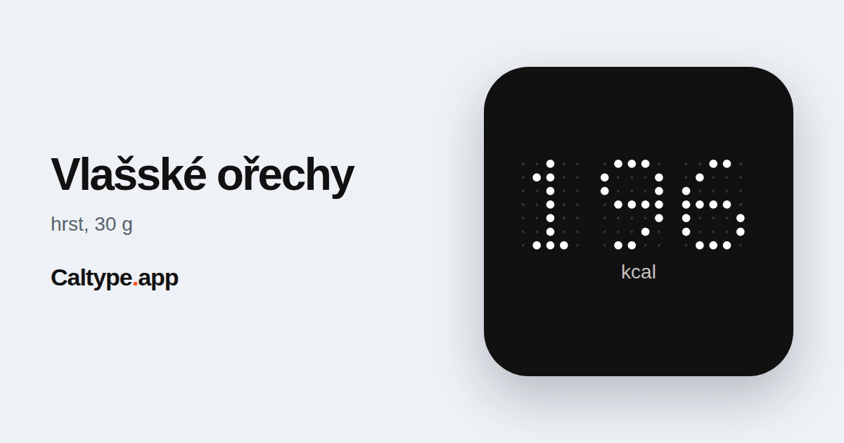 Sdílet: Vlašské ořechy