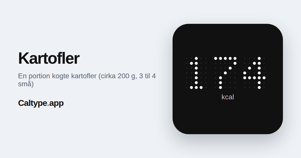 Del: Kartofler