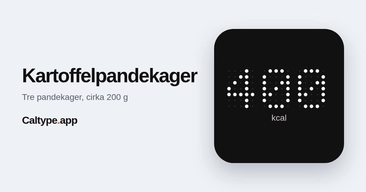 Del: Kartoffelpandekager