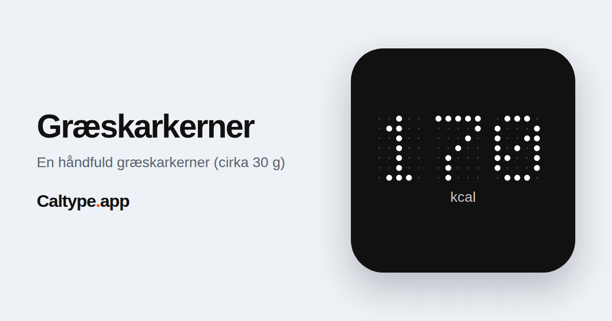 Del: Græskarkerner