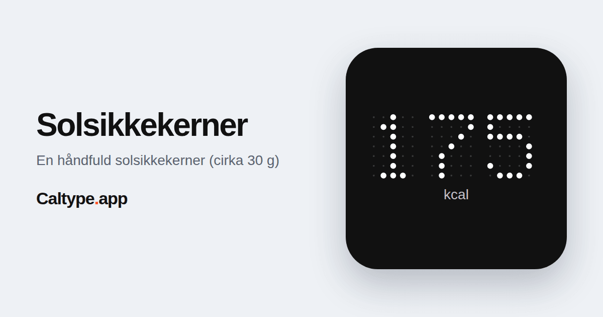 Del: Solsikkekerner