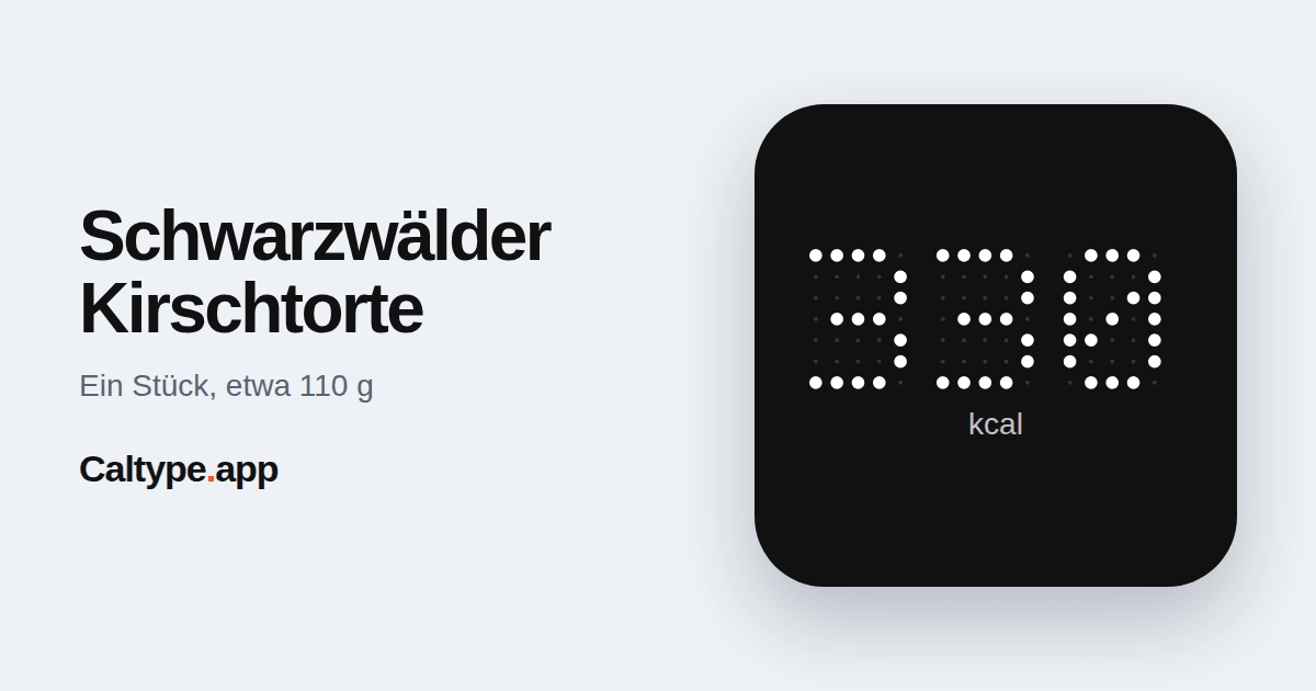Teilen: Schwarzwälder Kirschtorte