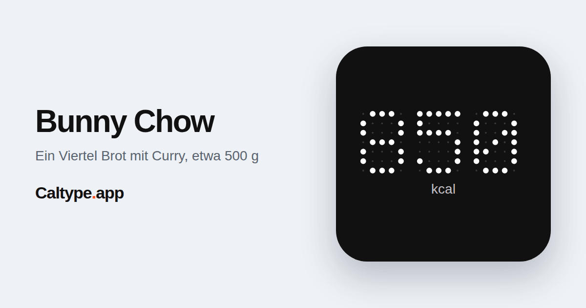 Teilen: Bunny Chow