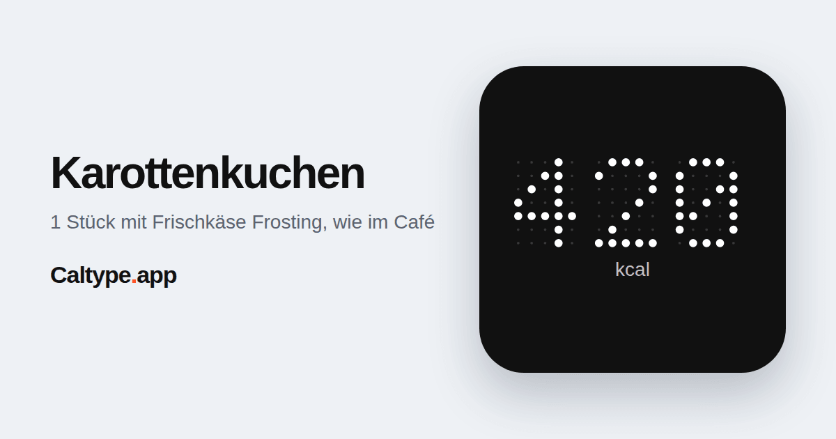 Teilen: Karottenkuchen