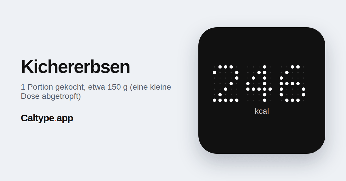 Teilen: Kichererbsen
