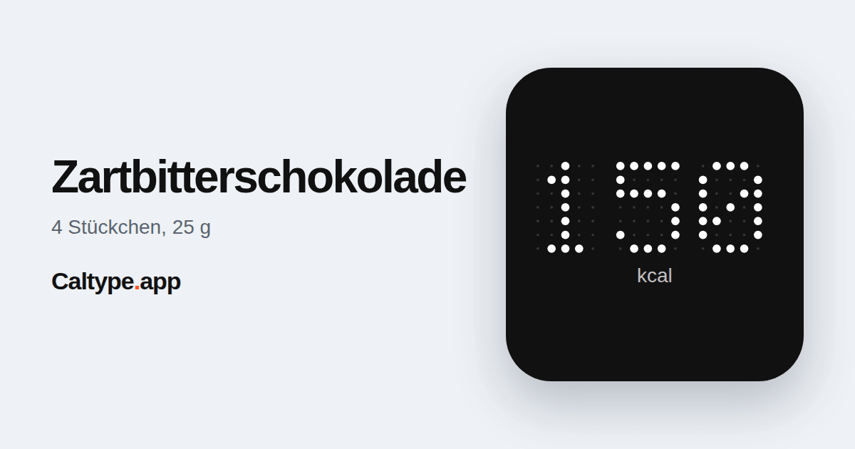 Teilen: Zartbitterschokolade