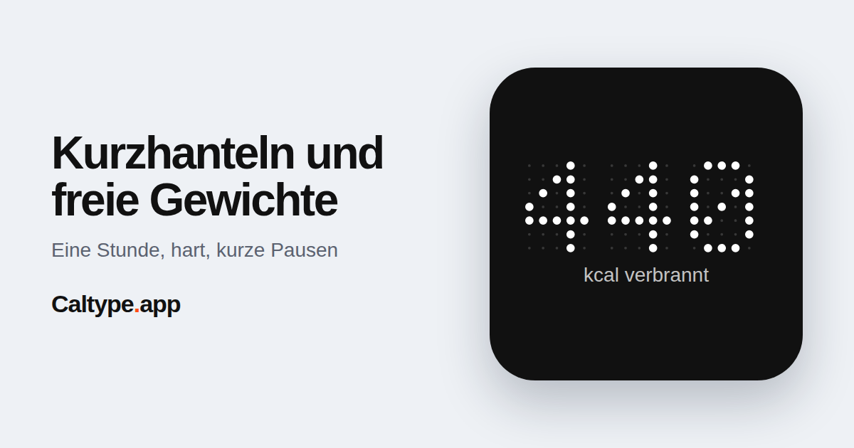 Teilen: Kurzhanteln und freie Gewichte