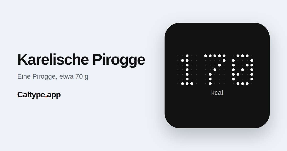 Teilen: Karelische Pirogge