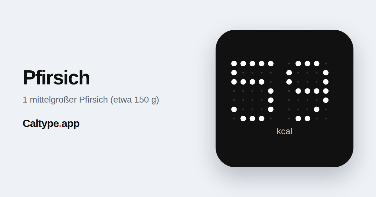 Teilen: Pfirsich