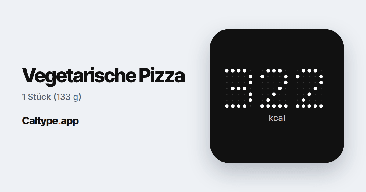Teilen: Vegetarische Pizza