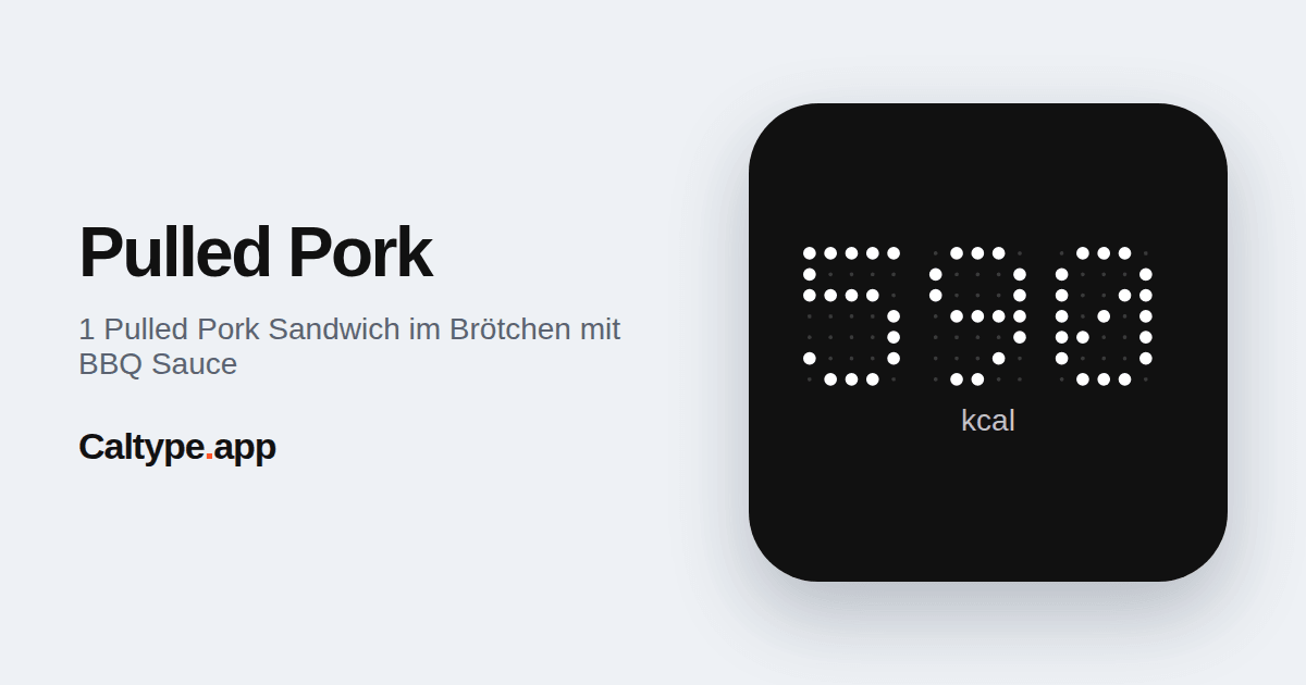 Teilen: Pulled Pork