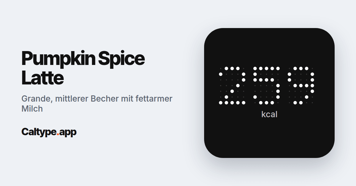 Teilen: Pumpkin Spice Latte