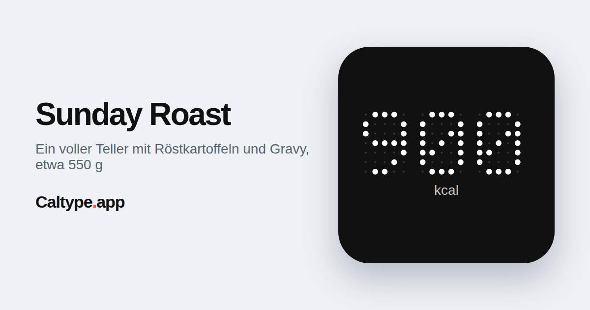Teilen: Sunday Roast
