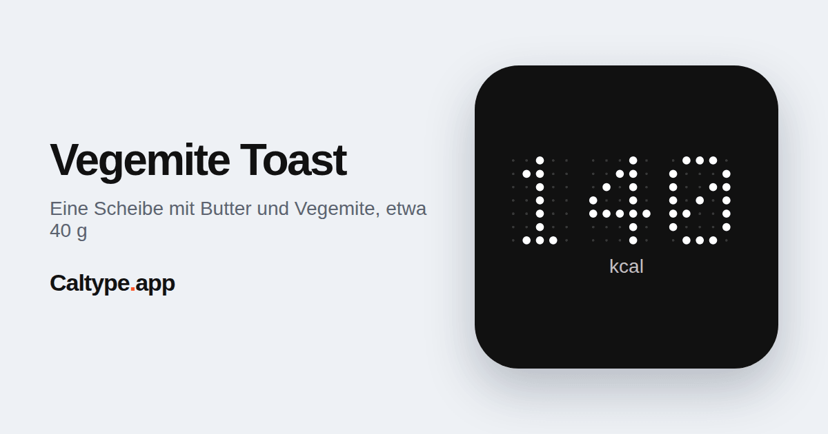 Teilen: Vegemite Toast