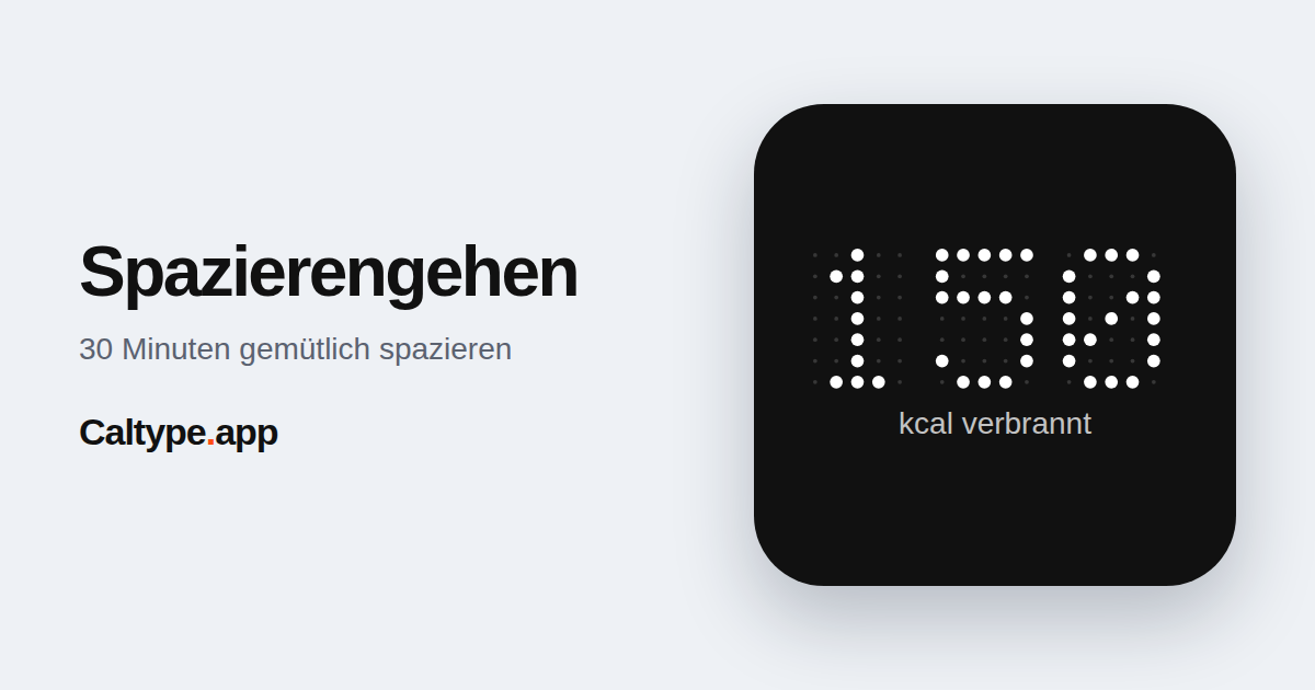 Teilen: Spazierengehen