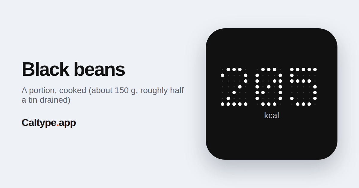 Share: Black beans