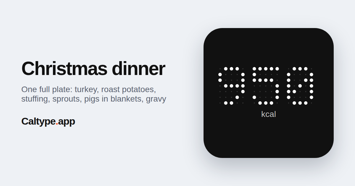 Share: Christmas dinner