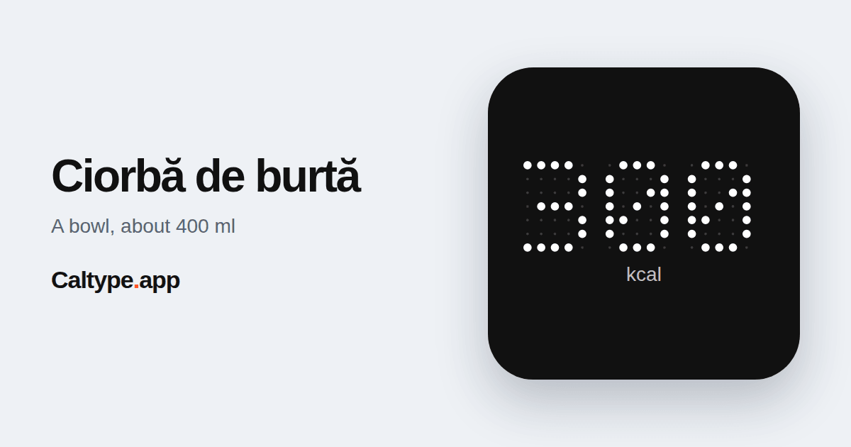 Share: Ciorbă de burtă