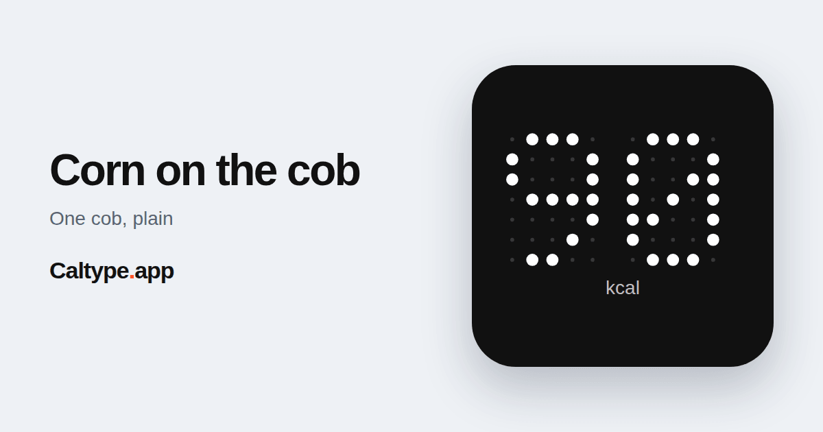 Share: Corn on the cob