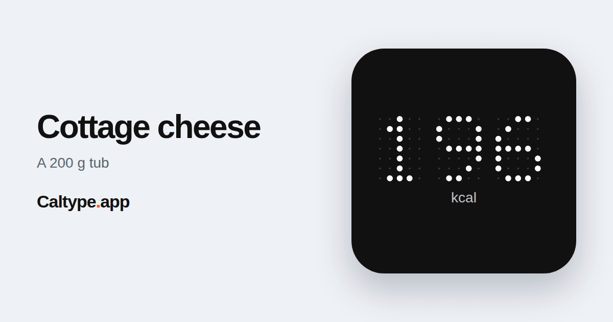 Share: Cottage cheese