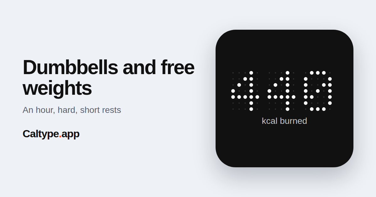 Share: Dumbbells and free weights