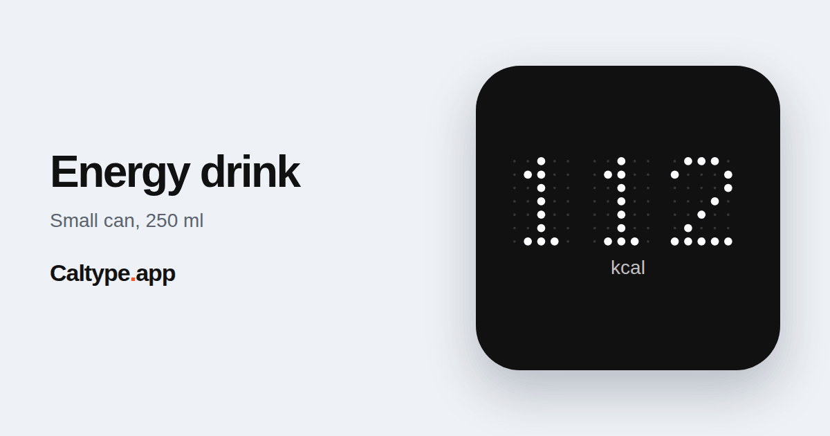 Share: Energy drink