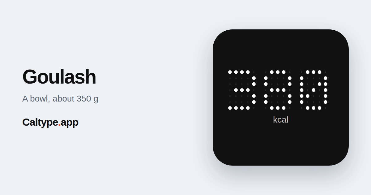 Share: Goulash