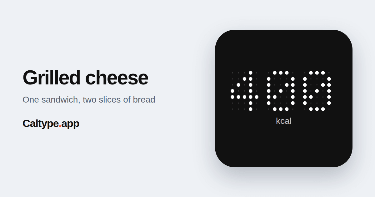 Share: Grilled cheese