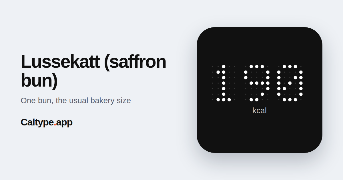 Share: Lussekatt (saffron bun)