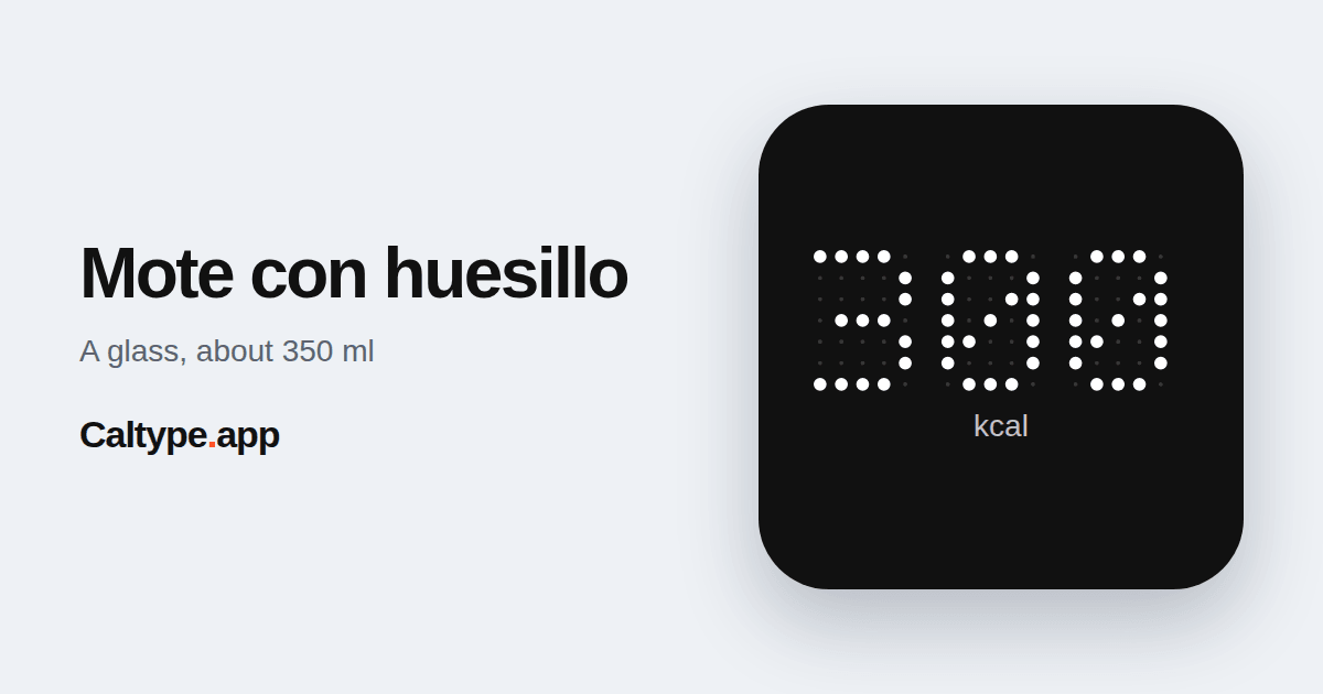 Share: Mote con huesillo
