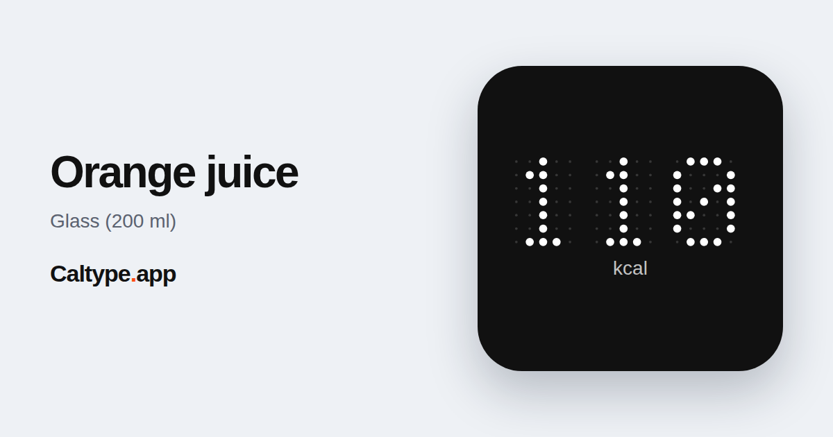 Share: Orange juice