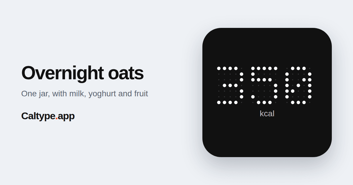 Share: Overnight oats