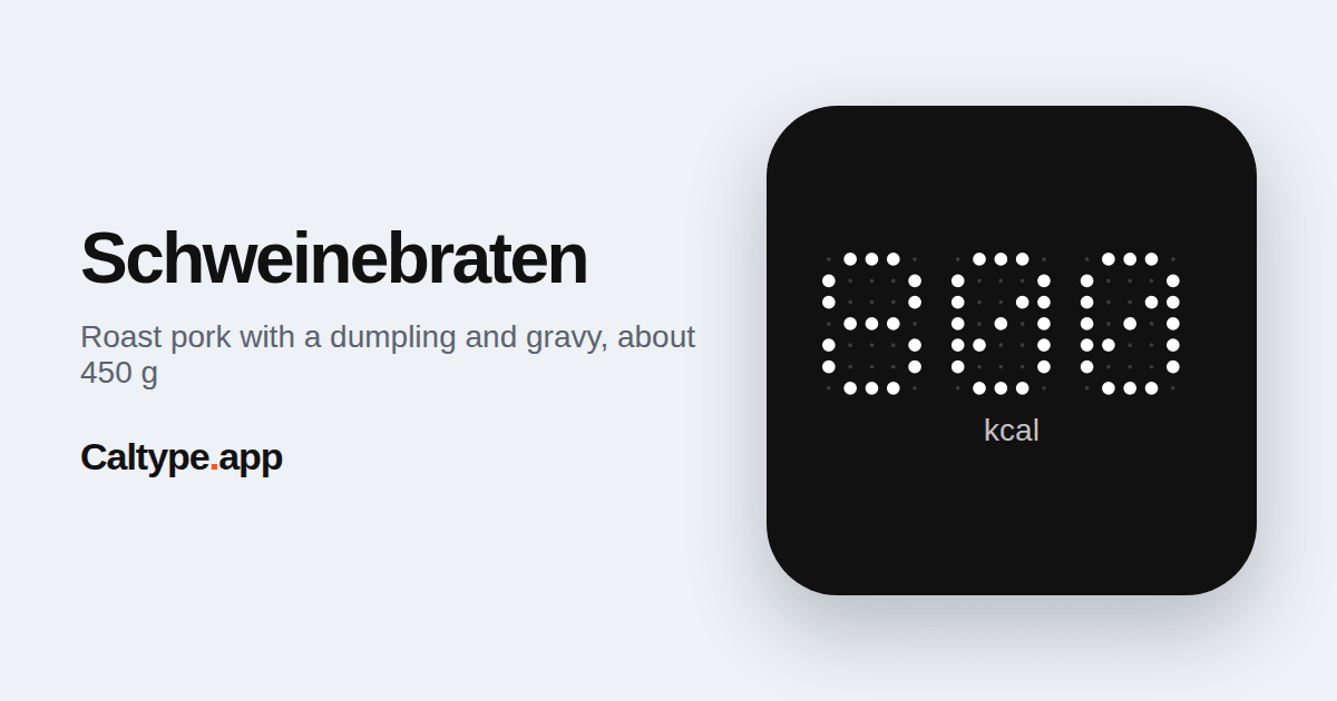 Share: Schweinebraten