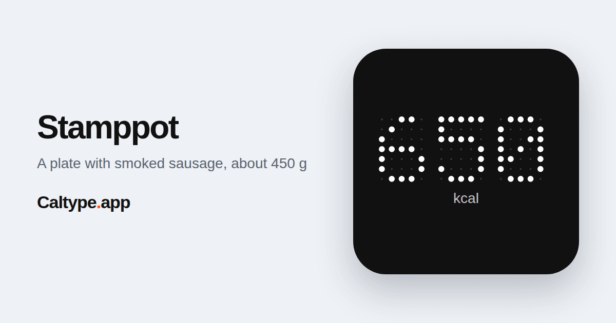 Share: Stamppot
