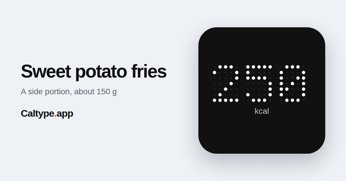 Share: Sweet potato fries