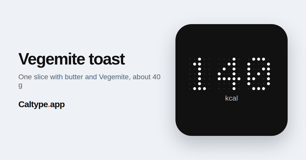 Share: Vegemite toast