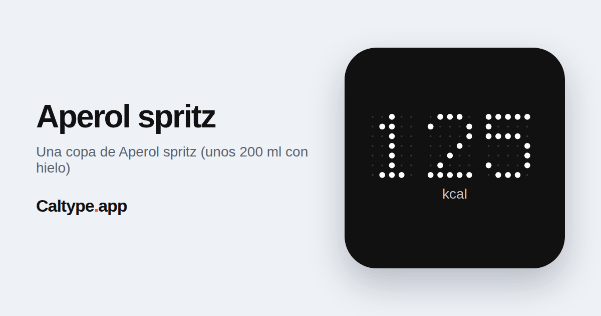 Compartir: Aperol spritz