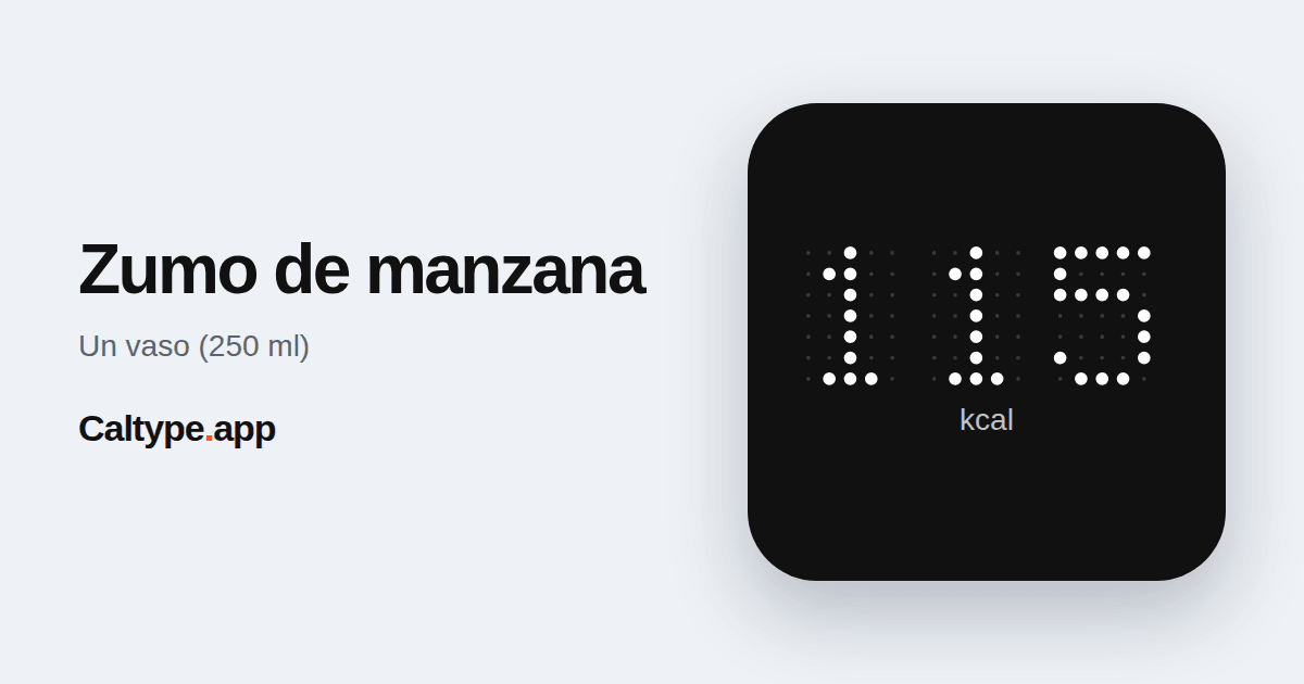 Compartir: Zumo de manzana