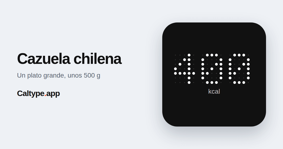 Compartir: Cazuela chilena