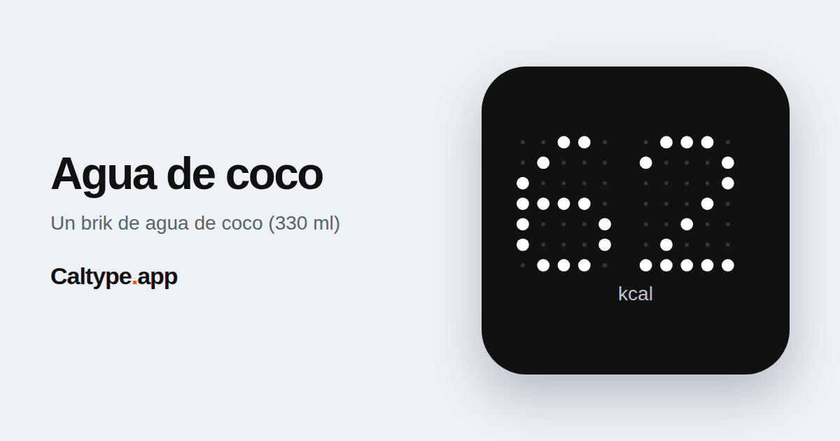 Compartir: Agua de coco