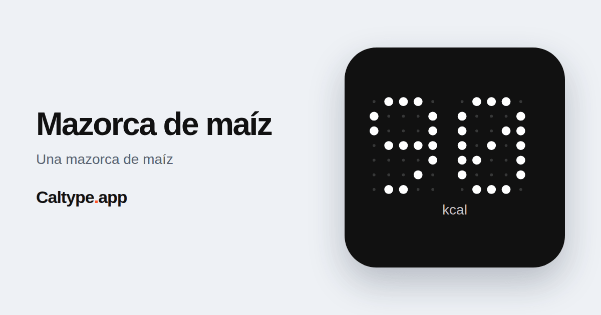 Compartir: Mazorca de maíz